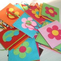 Colorful Party Favors - Set of 10 HANGING Party Favors - CUSTOM ORDER